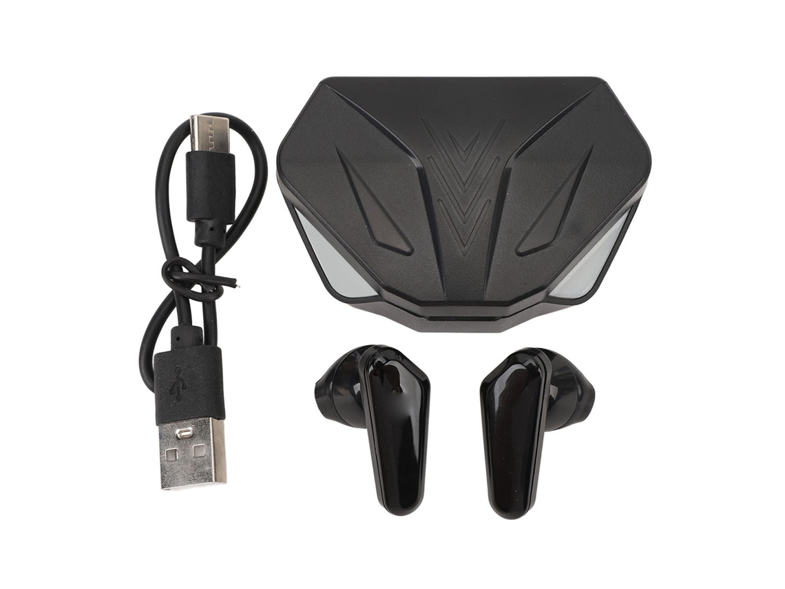 Auriculares Inalámbricos Bluetooth 5.3 Con Pantalla Digital Para Juegos, Música Y Llamadas. Estuche De Carga.