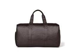 Bolsa de viaje informal (grande, marrón), con compartimentos para artículos secos y mojados, compartimento para zapatos, gran capacidad y resistente.