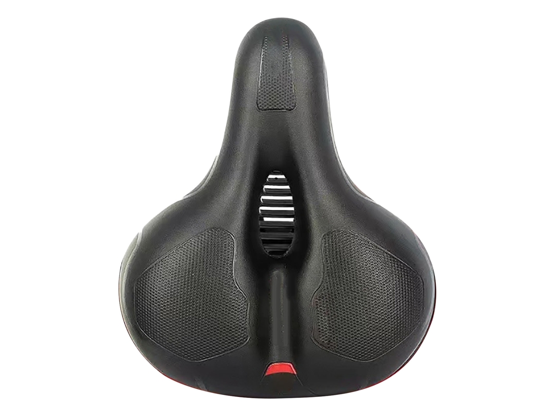 Omni-asiento De Bicicleta Espuma Pu Hueco Transpirable Absorbe Impactos Universal Para Bicicleta De Montaña Accesorio Rojo