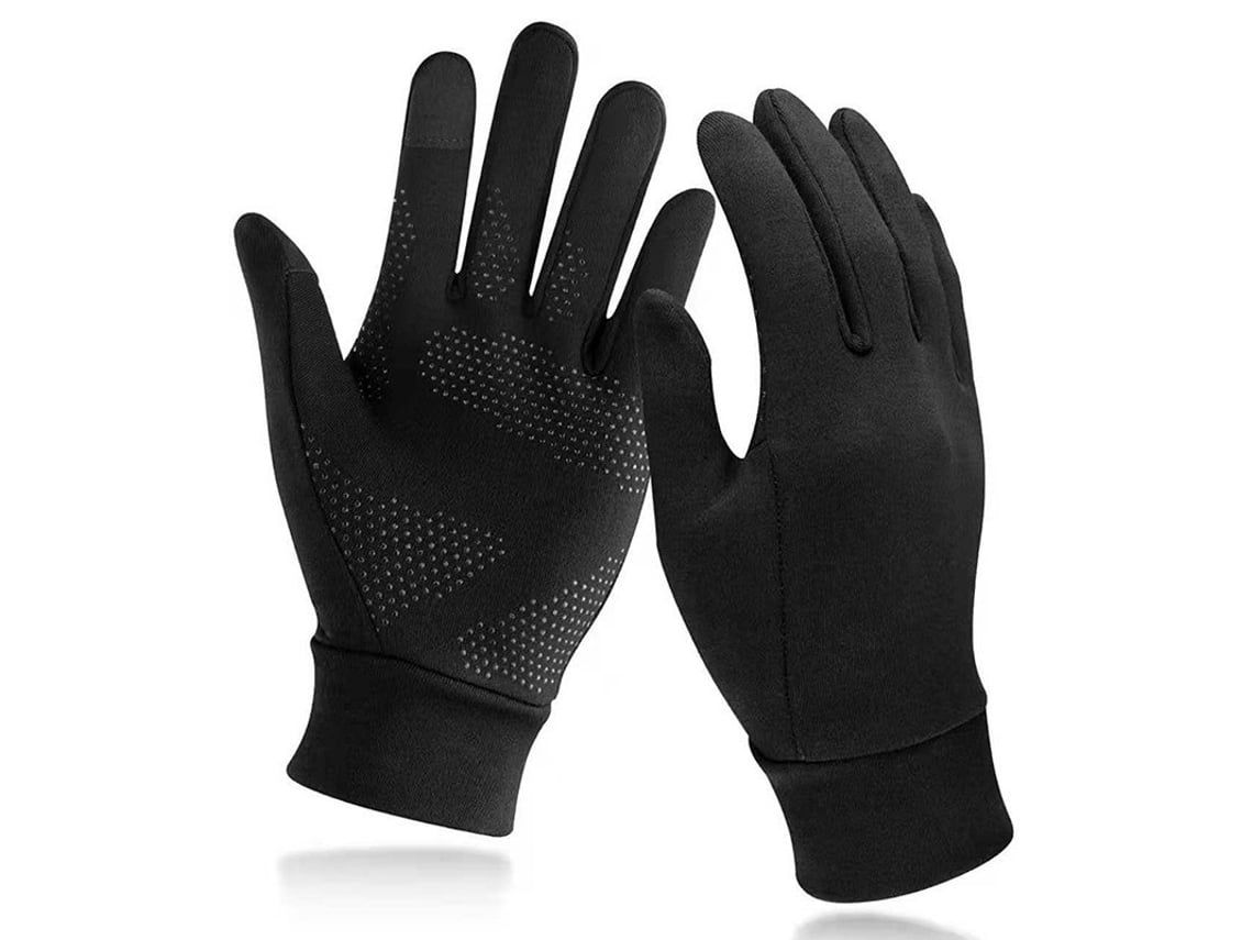 Luvas Esportivas Universais Sensíveis Ao Toque Para Homem E Mulher, Com Forro De Tecido*.