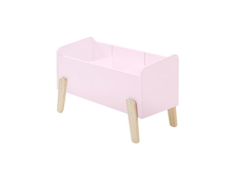 Caja para juguetes infantil Vipack rosa antiguo PETITS-MEUBLES