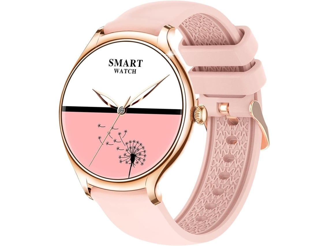 Reloj inteligente ultrafino de metal Yunzii para mujer con Bluetooth 5.2, pulsera inteligente sin bisel, resistente al agua IP67
