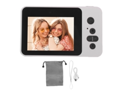 Cámara digital de 12 MP y 1080p con enfoque automático, compacta para vlogs y selfies, pequeña y portátil.