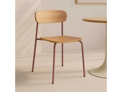 Lote De 2 Chaises En Metal Y Bois Oviala