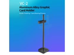 Jonsbo Vc-2 Soporte De Tarjeta Gráfica De Aleación De Aluminio Con Diseño De Ajuste Deslizante Negro