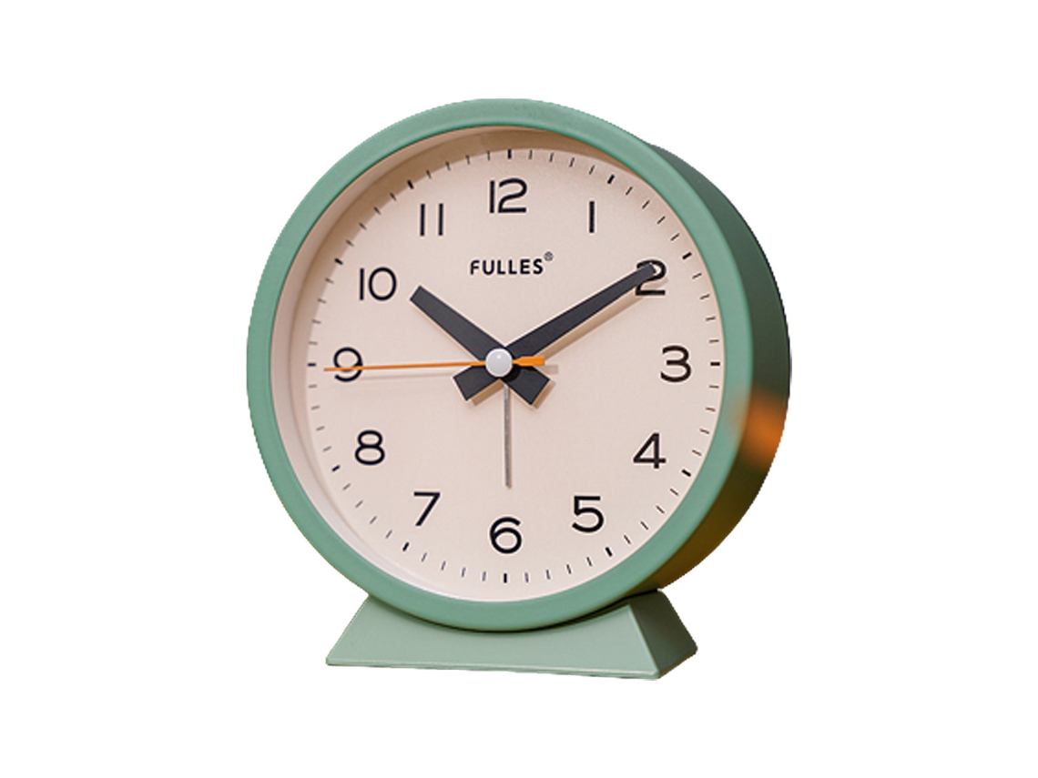 Reloj sencillo, despertador de metal, reloj de noche, reloj de aprendizaje para niños