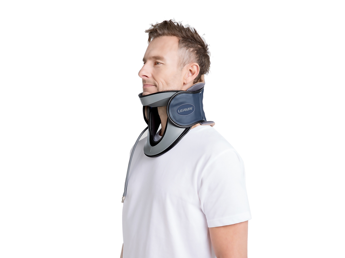 Faja Cervical Médica Hinchable Para Alivio Del Dolor De Cuello Y Tracción