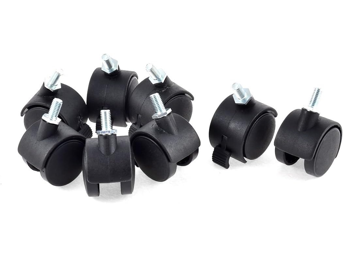 Ruedas Plástico 1,5 Pulgadas 6d 22eccc 933d 5ed 7afac 631440d Freno 8 Unidad
