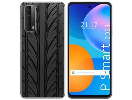 Carcasa Huawei P Smart 2021 TUMUNDOSMARTPHONE Dibujos Multicolor