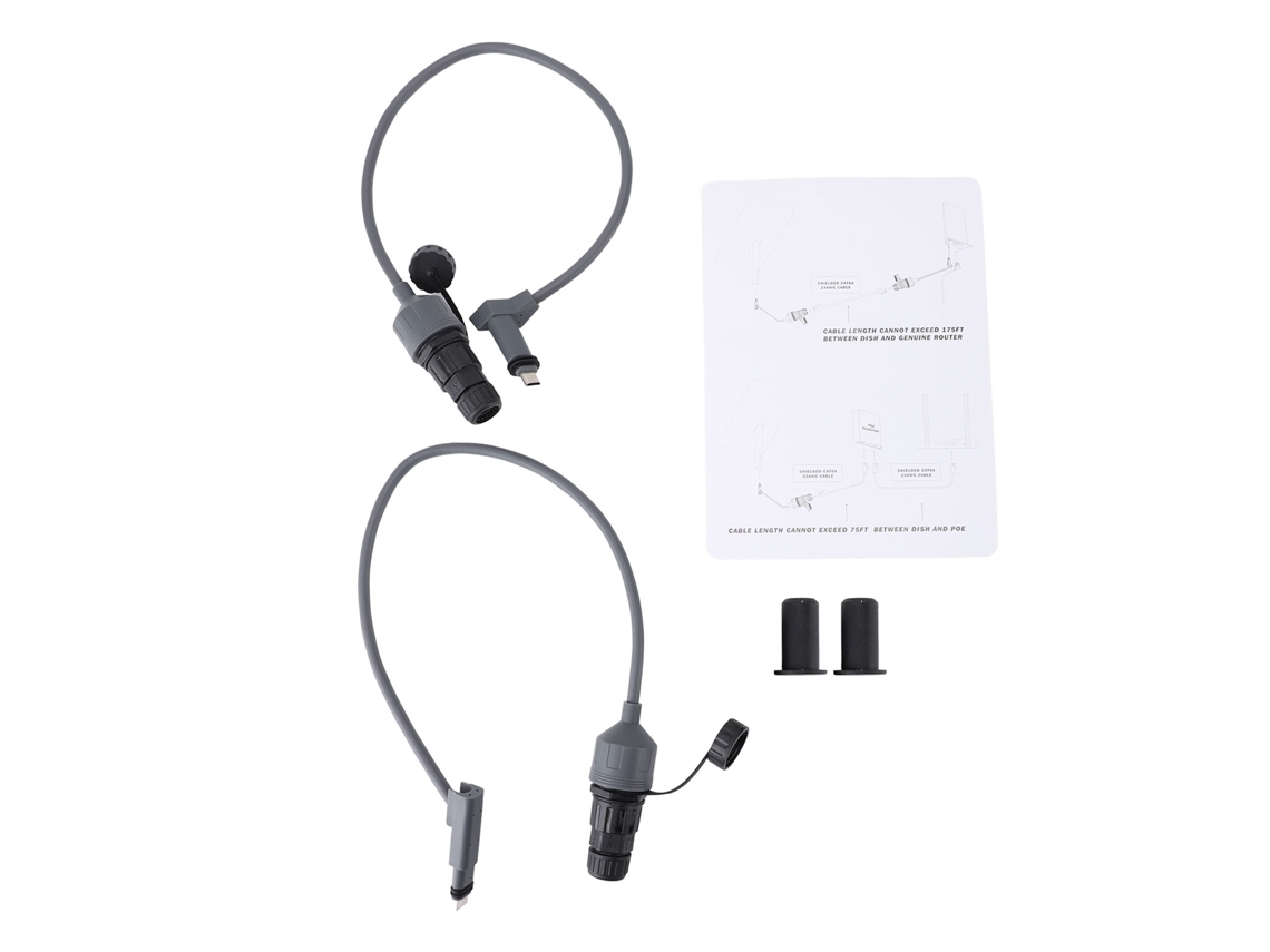 Adaptador Primerox para cable impermeable SPX para conector Starlink para interiores y exteriores