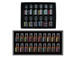 Set De Aceites Esenciales Puros 2025, Plantas De Aromaterapia Natural, Lavanda, 5 Ml, 12/20 Unidades.