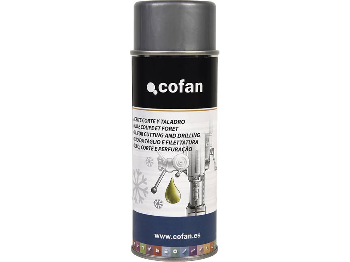Aceite en Spray para Corte y Taladro COFAN 400ml