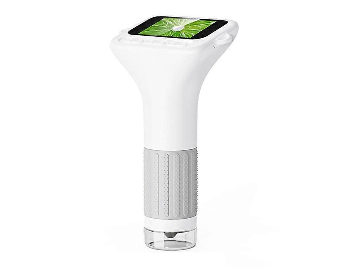 Microscopio digital portátil con pantalla IPS de 2 pulgadas, aumento de 1000x y luz LED, ideal para niños.