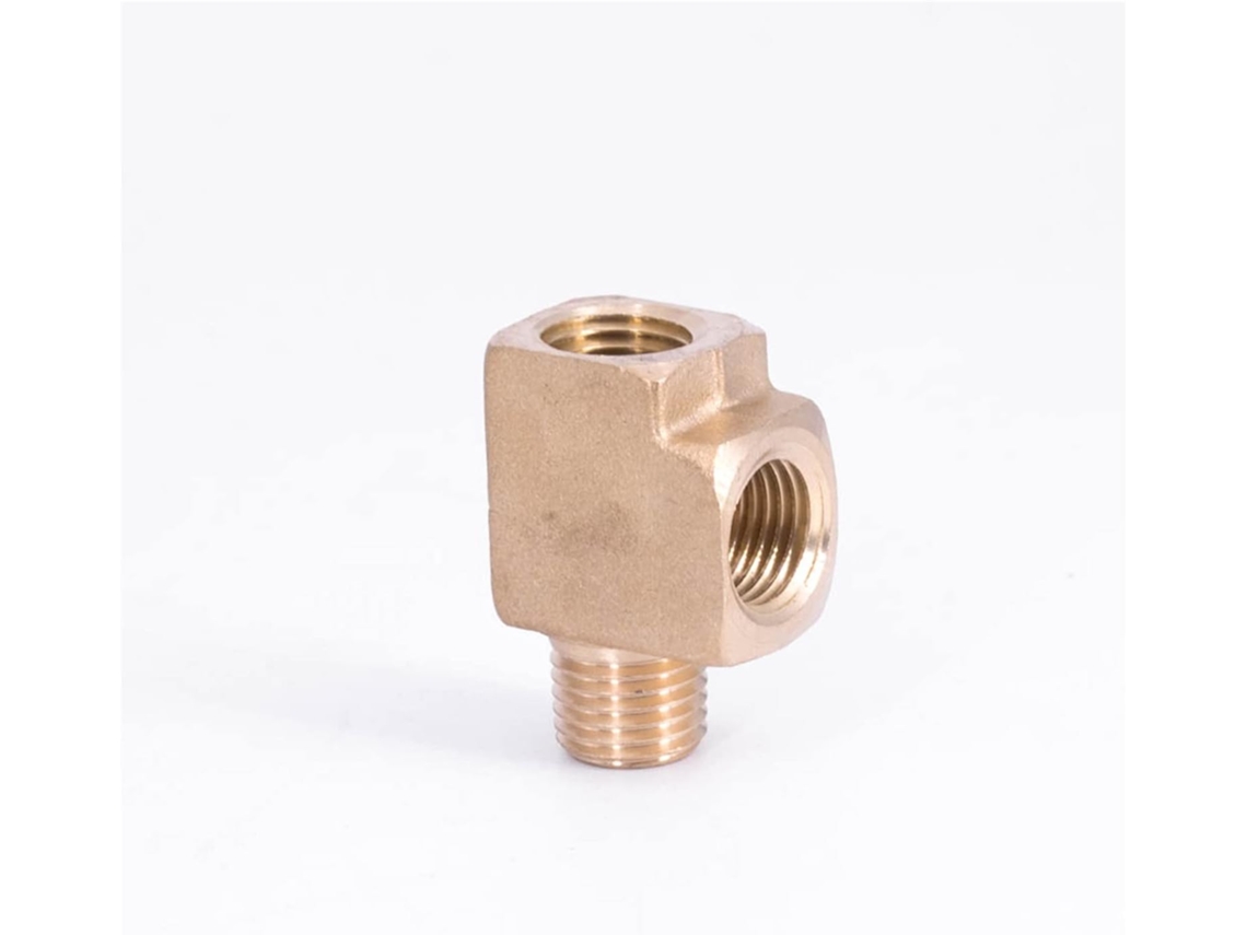 Adaptador De Conector Para Jardín 1/4" A 1/2" Tubería Agua Latón Npt
