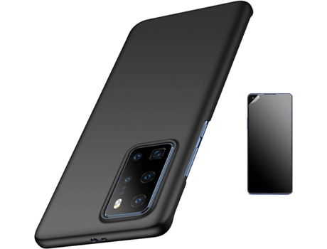 Kit Carcasa Y Protector Huawei P40 Ultimatte Turtleshell Rígido Negro