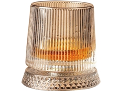 Vaso giratorio para whisky, ideal para uso doméstico, reuniones con amigos, cerveza y otras bebidas. CHABERLU