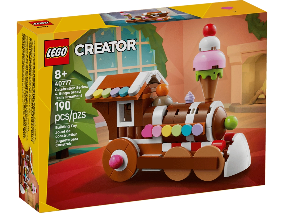Lego Creator: Adorno de tren de jengibre 40777