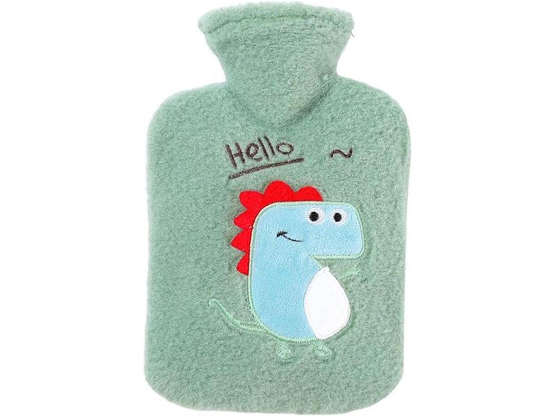 Bolsa De Agua Caliente 500 Ml, Diseño A Prueba Fugas Con Inyección - Verde Militar | Invierno, Regalo