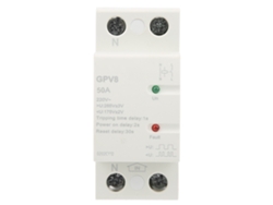 Protector De Voltaje Gpv82pd, Dispositivo De Protección Contra Sobretensiones Con Reinicio Automático E Indicador Led, 50 A