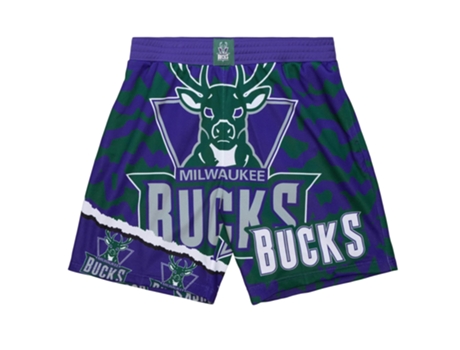 Corto Milwaukee Bucks NBA Jumbotron 2.0 Sublimated M