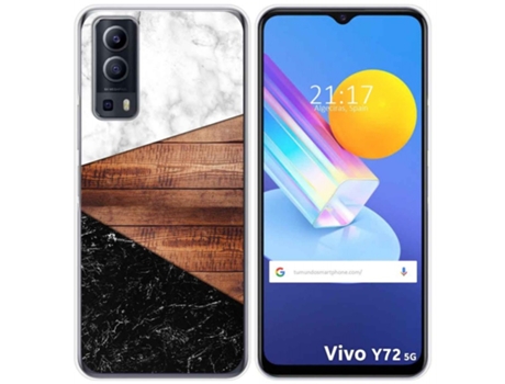 Carcasa Vivo Y52 5G TUMUNDOSMARTPHONE Dibujos Multicolor