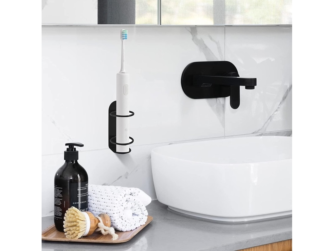 Soporte de pared para cepillos de dientes eléctricos Jortmrd (paquete de 2)