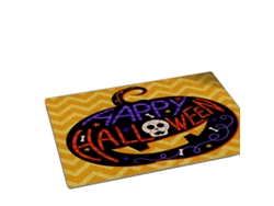 VYLARA Tapete Halloween Divertido espero Que Tenha Trazido Espíritos Entrada Antiderrapante