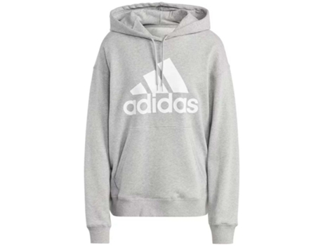 Sudadera de Mujer ADIDAS Capucha French Terry Gris (L)