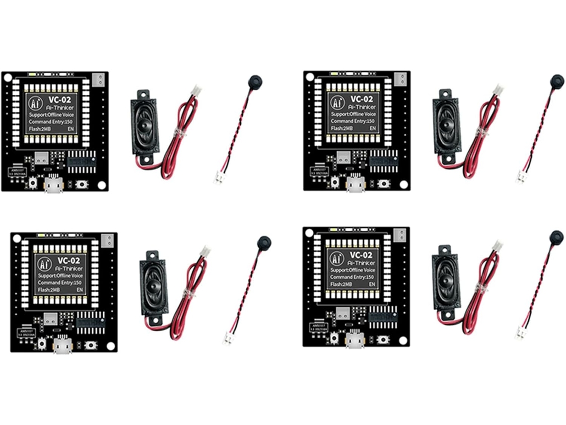 4x -02-ai Kit De Desarrollo De Placa De Control Con Reconocimiento De Voz, Listo Para Usar.
