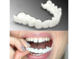 Cubiertas De Dientes Blanqueadoras Comfort Fit Flex Para Mayor Y Menor, Ajustables Y Sin Adhesivos