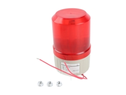 Luz de advertencia LED roja giratoria e intermitente 220 VCA