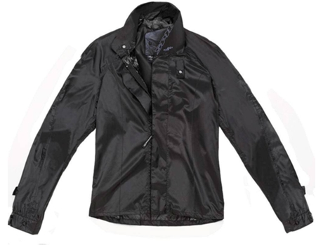 Abrigo para Mujer SPIDI Rain Chest Lady Negro para Motociclismo (XL)