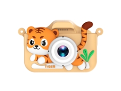 Siurn Camara Infantil Tiger-hd Doble Camara Amarilla