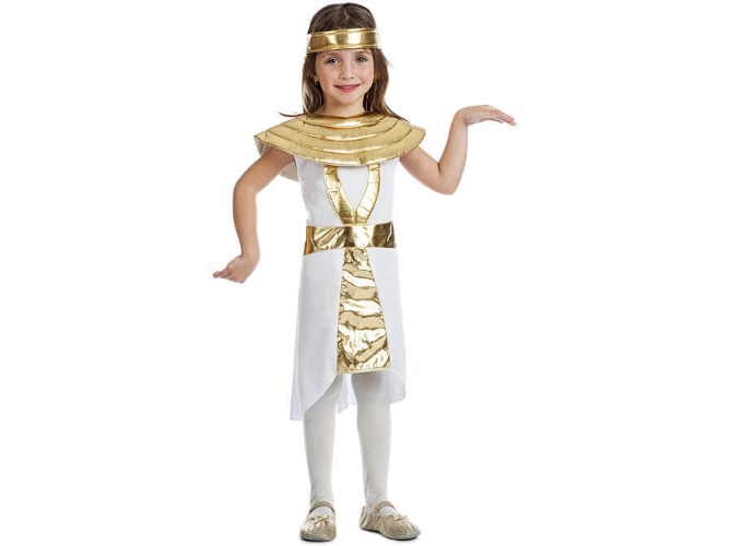 Disfraz de Niña DISFRAZZES Egipcia Cleopatra (Talla: 10 a 12 años)