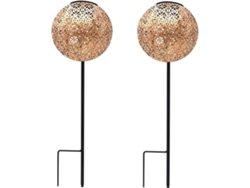 Iluminación Decorativa LUMI JARDIN (Cobre - Acero - 15x45 cm)