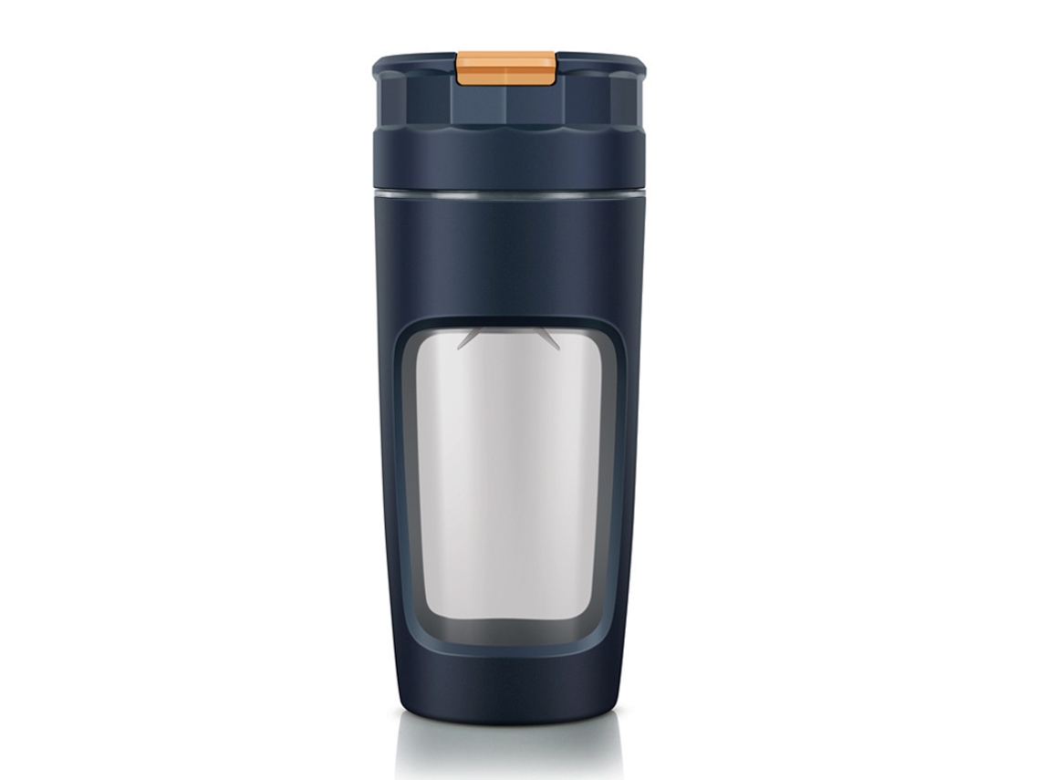 Licuadora portátil Digitallab, ligera y fácil de limpiar, 600 ml, fabricada con materiales saludables (azul)