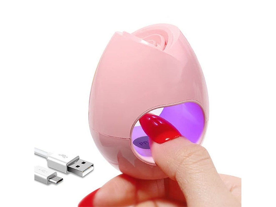 Mini Lámpara De Uñas Led Uv 2025, Secador De Uñas Usb Portátil, Lámpara De Curado Rápido