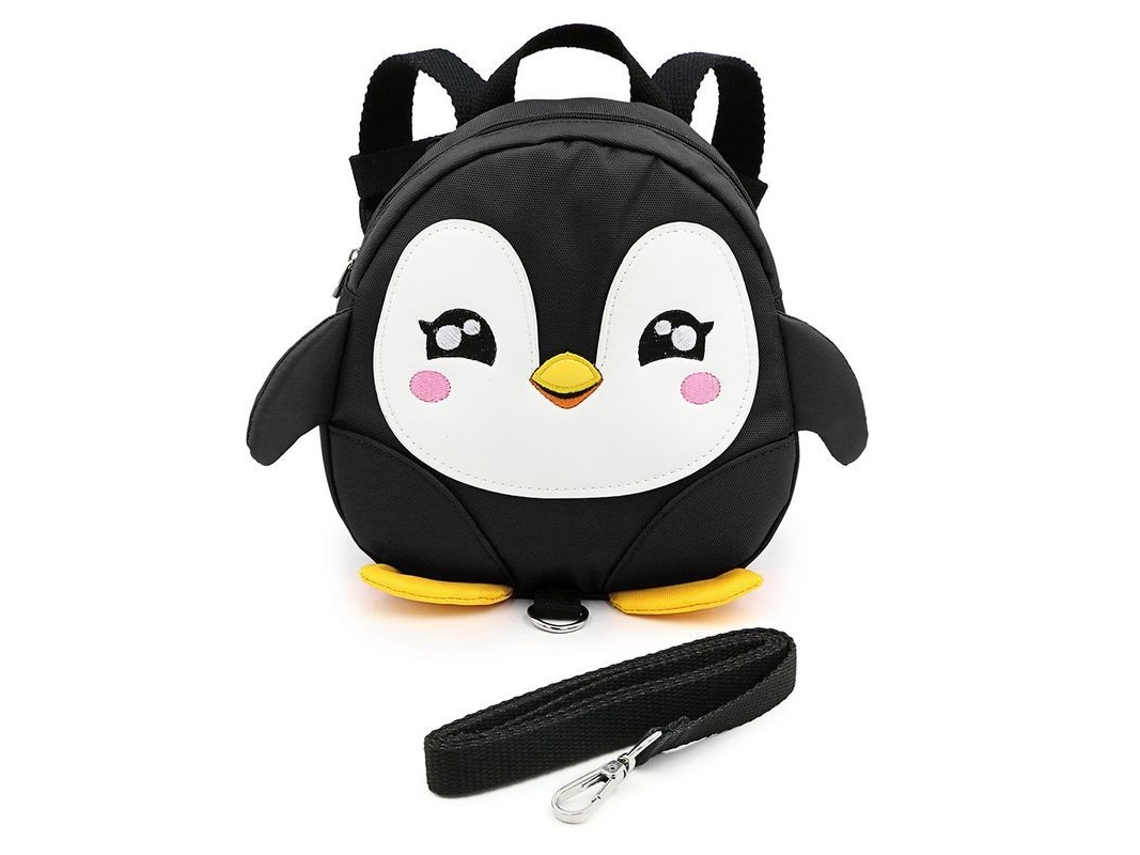 Mochila Antipérdida Para Niños Pequeños Con Collar De Seguridad, Diseño De Pingüino Adorable, Para Edades De 1 A 3 Años.