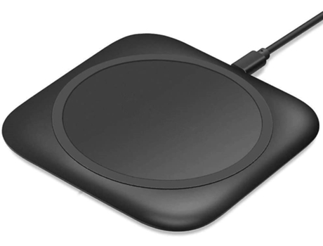 Cargador Universal Qi Certified Fast Wireless Charging para Apple, Huawei, Samsung, Xiaomi BISBISOUS Negro