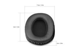 Almofadas De Ouvido Substituição Para Fones Edifier W800bt W830bt G1 G2 G20 Headphone Earpads 1 Par