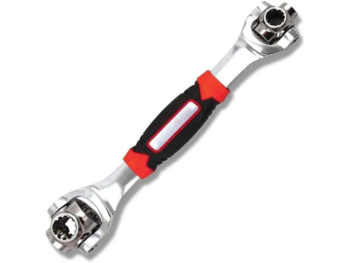 Llave Universal 48 En 1 Con Cabezal Giratorio De 360 Grados Para Reparaciones Domésticas Y Automotrices.