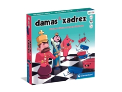 Jogo Damas e Xadrez CLEMENTONI (Idade Mínima: 6 anos)