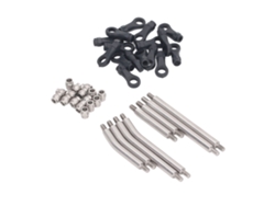 Kit De 8 Piezas De Acero Inoxidable Para Enlace De Vigas De Coche Rc Traxxas Trx4m Rc