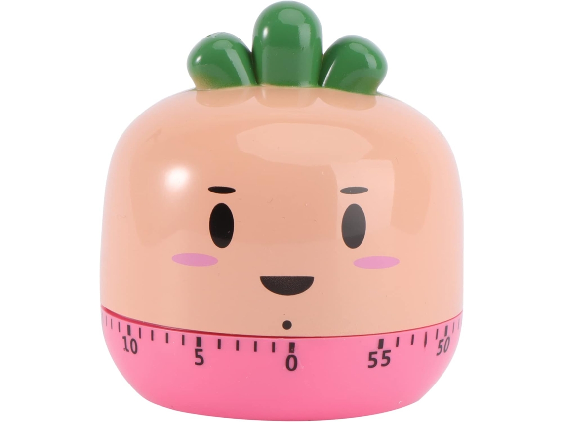 Temporizador de cocina con diseño de dibujos animados, 3 unidades, alarma suave, ideal para profesores, niños y niñas, Vayotoy