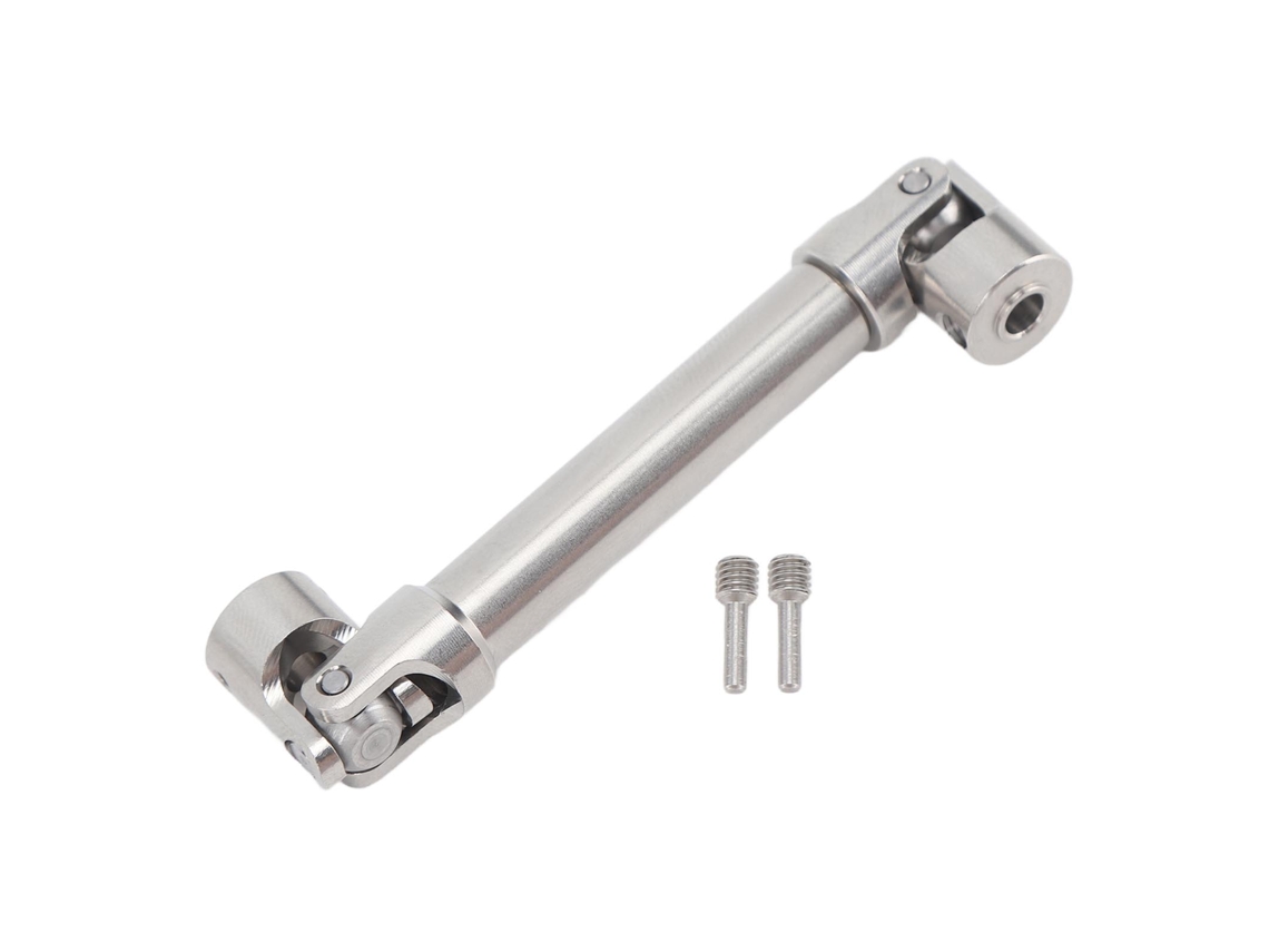 Eje De Transmisión Central Ligero Y Ajustable De Acero Inoxidable Antioxidante Para Coches Rc Crawler Utb18 Capra 1/18 (78-104 Mm)