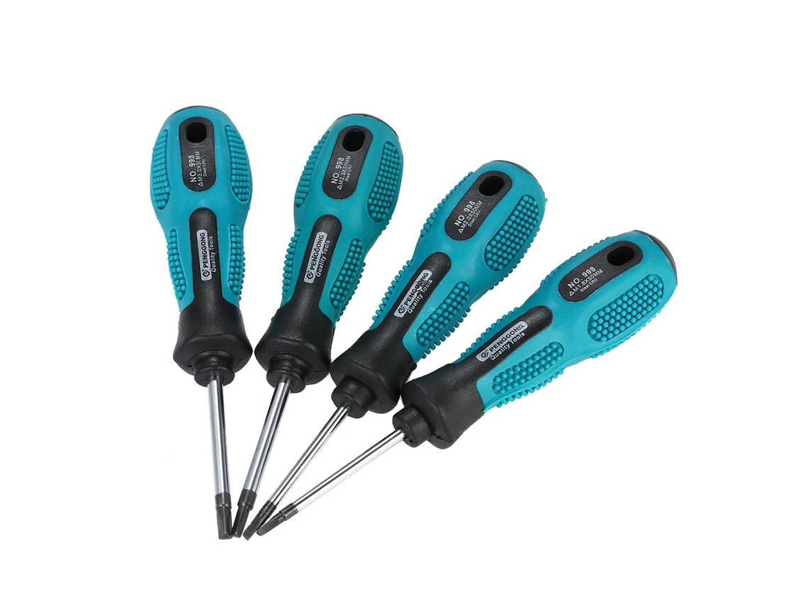 Juego De 4 Destornilladores Magnéticos De Precisión Penggong Para Reparación De Electrodomésticos, Acero Cr-v
