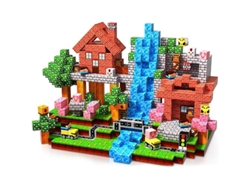 Estos Pequeños Y Coloridos Juguetes De Bloques De Construcción Magnéticos Son Muy Educativos Y Pueden Mejorar La Concentración.