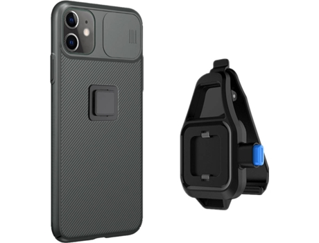 Funda iPhone 11 Camshield con Soporte para la Cintura Negro