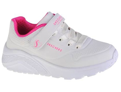 Zapatillas Deportivas SKECHERS Uno Lite Para Niños (Blanco - Material Sintético -33)