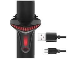 Luz trasera de bicicleta YIZHOOD DES1103 (negra)
